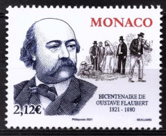 MONACO 2021 - BICENTENAIRE DE LA NAISSANCE DE GUSTAVE FLAUBERT - Y.T. N° 3285 /  NEUF ** - Unused Stamps