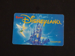 PASSEPORT DISNEY EURO DISNEYLAND FEE CLOCHETTE 20 NOVEMBRE 1992 - Passaporti  Disney