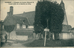 80 OISEMONT / 'Hospice Où Coucha Edouard III / CARTE ANIMEE - Oisemont