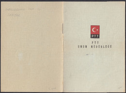 TURCHIA - 1956 - Opuscolo Dell'Amministrazione Generale Delle Poste - Booklets