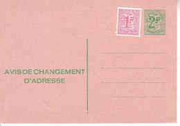 Avis De Changement D'adresse 17 F - 17 III - Timbre - Avis Changement Adresse