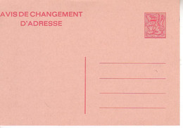 Avis De Changement D'adresse 24 F - 24 III - Adreswijziging