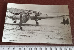 REPRO Romania Romanian Photo Military WW 2 2WK Technic Technik Photo Foto Airplane Flugzeug ME109 IAR80 PZL JUNKERS 046 - Guerre, Militaire