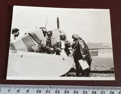 REPRO Romania Romanian Photo Military WW 2 2WK Technic Technik Photo Foto Airplane Flugzeug ME109 IAR80 PZL JUNKERS 092 - War, Military