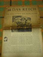 Journal De Propagante Allemand DAS REICH édité Par Le Parti National-socialiste - Mars 1941 N° 12 - Allemand