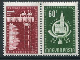 HUNGARY 1958 Socialist Postal Ministers Conference MNH / **.  Michel; 1532-33 - Neufs