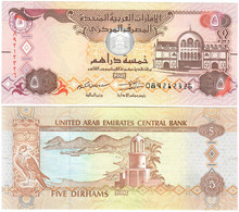 United Arab Emirates 5 Dirhams 2017 UNC - Ver. Arab. Emirate