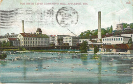 ETATS-UNIS (Wisconsin) - APPLETON - Fox River Paper Company's Mill - Appleton