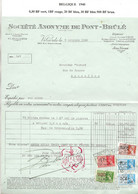 FISCAUX BELGIQUE Facture 1940 - Documents