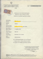FISCAUX SUISSE/ MONACO 1960 SERIE UNIFIEE N°12  50F Orange - Revenue