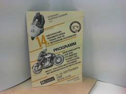 Veteranen Fahrzeug Verband 14. Historischer Rennmaschinen Grand Prix Im Motodrom Hockenheim   PROGRAMM 11. - 1 - Transport