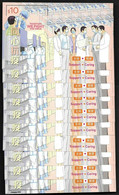 Hong Kong 2020 Fight Against Epidemic Together Coronavirus Covid 19 Corona Virus Nurse X 10 Pieces MNH  (**) - Neufs