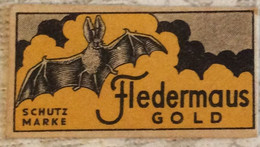 VINTAGE RAZOR BLADES ZILETI VEICOLI FAHRZEUGE FLEDERMAUS GOLD  SOLINGEN - Lames De Rasoir