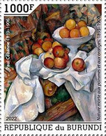 Burundi 2022, Art, Cezanne, 1val - Neufs