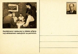 CDV 117 / 04 ** - 1953 ■ Postkarte - Dopisnice ■ Antonín Zápotocký  ■ Schiff - Parník - Non Classés