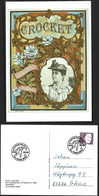 Sweden Pickture Postcard Label In Cigar BoxGävle Museum Postmark Vasaloppet Skier Sälen 2002 - Other & Unclassified