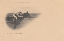 CPA (hippisme)LES COURSES PLATES Les Jockeys    MAC GINN (btheme2) - Paardensport