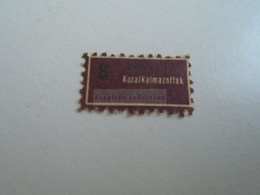 D188108 Hungary Membership Tax Stamp - Civil Servants   Közalkalmazottak    1950 January - Fiscaux
