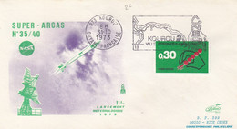 NASA - SUPER ARCAS 35/10 - 11e LANCEMENT METEO 1973 - KOUROU 31.10.1973 /1 - Sonstige & Ohne Zuordnung