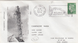 CAMPAGNE NASA  NIKE OZONE-SUPER LOKI-SUPER ARCAS - KOUROU 22.3.1974   /1 - Sonstige & Ohne Zuordnung