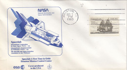 NASA ESA - SPACELAB - HOUSTON DEC 5.1983   /1 - Sonstige & Ohne Zuordnung