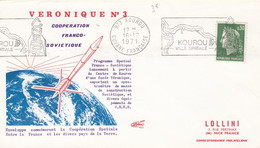 VERONIQUE N°3  - COOPERATION FRANCO-SOVIETIQUE - KOUROU 15.12.1971 /2 - Sonstige & Ohne Zuordnung