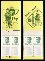 B16/C16** + B17/C17** - Carnet / Boekje - Roi / Koning / König - Baudouin - BELGIQUE / BELGIË / BELGIEN / BELGIUM - 1953-2006 Moderne [B]