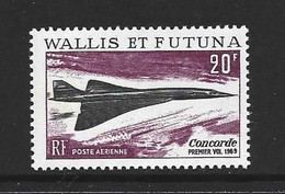 Wallis & Futuna 1969 Concorde 20 Fr. Single MNH , Small Gum Spot - Nuevos