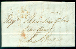 Engeland 1847 Brief Van London Naar Scheurleer Den Haag Over Rotterdam Korteweg 147 - ...-1840 Precursores