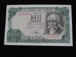 ESPAGNE - Mil 1000 Pesetas 1971 - El Banco De ESPANA   **** ACHAT IMMEDIAT ****    BILLET NEUF - [ 4] 1975-…: Juan Carlos I.