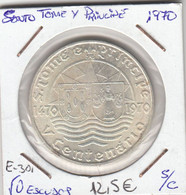 E0301 MONEDA SANTO THOME Y PRINCIPE 50 ESCUDOS 1970 SIN CIRCULAR 12,5 - São Tomé Und Príncipe