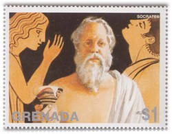 Socrates, Greek Philisopher, Epistemology, Ethics, Famous Person MNH - Theologen