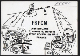 Roissy En Brie  (77 Seine Et Marne)  CarteQSL De RADIO AMATEUR 1979 (PPP34638) - Roissy En Brie