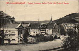 CPA AK BAD LANGENSCHWALBACH Kursaal GERMANY (26037) - Bad Schwalbach