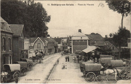 CPA AK AUBIGNY-EN-ARTOIS Place Du March� (26181) - Aubigny En Artois