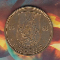 5 Florijn  1989  Kerkrade     (1009) - Souvenir-Medaille (elongated Coins)