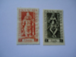 INDIA FRANCE   MLN  MNH   STAMPS STATUE - Sonstige & Ohne Zuordnung