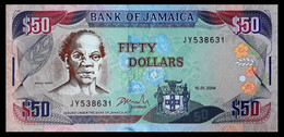 # # # Banknote Aus Jamaika (Jamaica) 50 Dollars 2004 UNC # # # - Jamaique