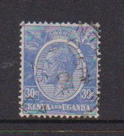 KENYA  UGANDA    1922    15c  Blue    USED - Kenya & Uganda