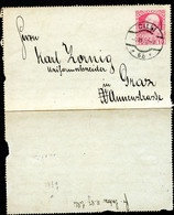 ÖSTERREICH Kartenbrief K47a Cilli Celje Slowenien -Graz 1912 - Postbladen