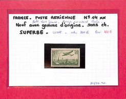 PA - N° 14 Xx 50frs Vert Avion Survolant Paris - Neuf Avec Gomme D'origine - Superbe - Cote Yvert 2018 : 2000€ - 1927-1959 Mint/hinged