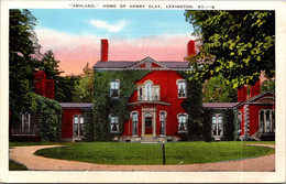 Kentucky Lexington "Ashland" Home Of Henry Clay - Lexington