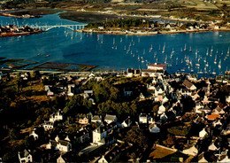 La Trinité Sur Mer * Vue Générale Du Port Vers Le Pont De Kérisper Et L'estuaire Du Crach - La Trinite Sur Mer