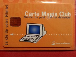 Carte MAGIS France Telecom Orange Clé Du Minitel Avec Encart Sous Blister NEUVE écran Sombre Modèle 2 - Zonder Classificatie