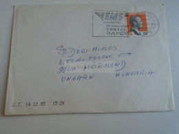 ZA380A8  Luxembourg  Cover 1995   EMS Advertising - Lettres & Documents