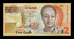 Ghana 2 Cedis 2013 Pick 37Ab SC UNC - Ghana