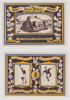 1/2 Rentenmark Banknote Baustein Turnhallenbau Cranzahl I.Erz. 1924 (151156) - Zwischenscheine - Schatzanweisungen