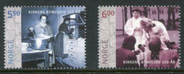 NORWAY 2005 Centenary Of Oslo City Mission MNH / **.  Michel  1523-24 - Neufs