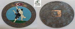 AC - TURKISH WRESTLING FEDERATION MEDALLION - Apparel, Souvenirs & Other