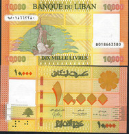 LEBANON P92c10000 Or 10.000 POUNDS 2021 UNC. - Lebanon